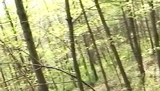 Мама Andrea в парке занимается сексом с молодыми геями