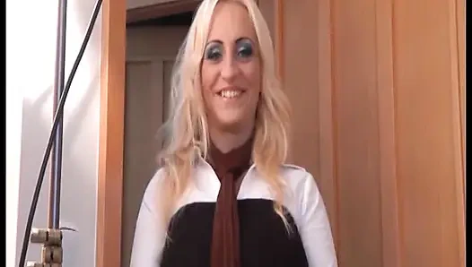 Blonde with Big Tits Gets Fucked on the Beach by Guy with Huge Cock