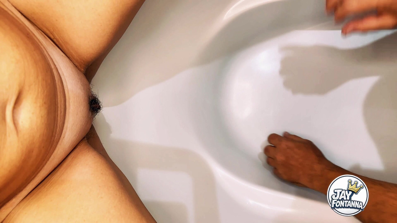 Humiliating a slave with a golden shower