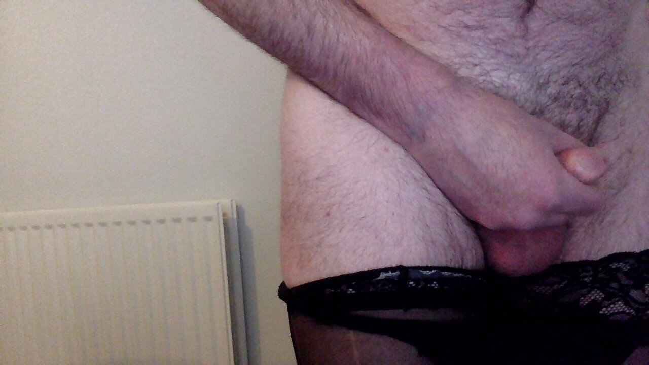 Me in my new jeans and old lingerie xxx