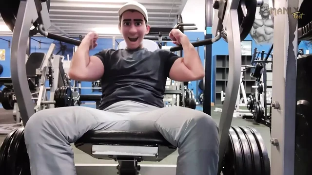 Step Gay Daddy - Gym Time - Sensory Adventure: Sweaty Feet Unleashed!