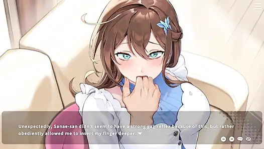 Inoue suka banget nyepong kontol dan jari