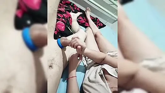 Sensual and gentle handling of a dick. A MILF knows how to jerk off! Start...
