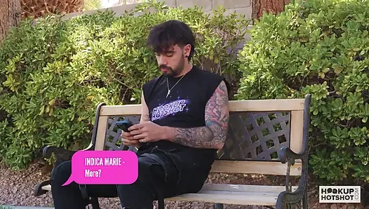 Indica Marie Gives Blowjob Before Getting Penetrated