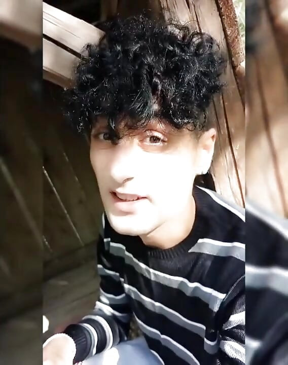 Boy Plays with Used Condom and Cum for Request From Straight Friend