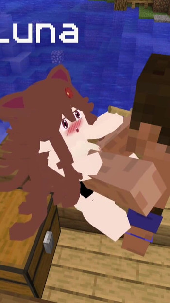 Minecraft Jenny Mod Fapcraft Luna and she was some new sex animations so let's see them | Clip 1