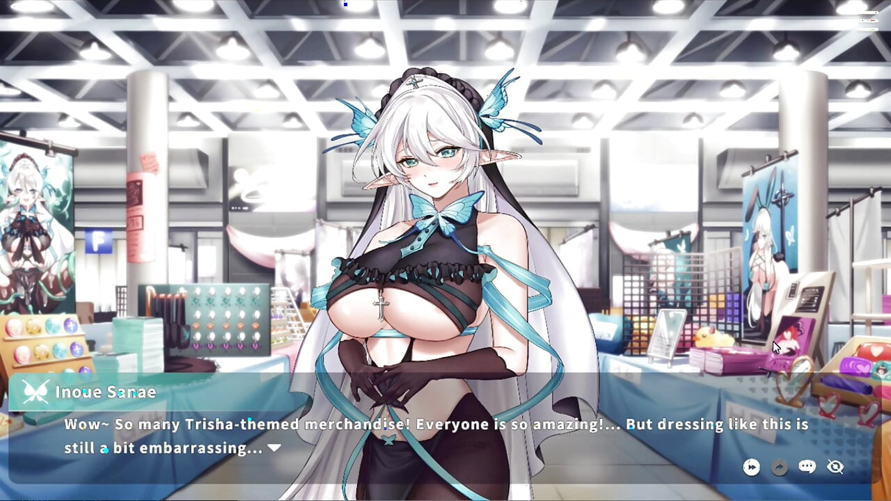 헨타이 게임 - 이벤트에서 Vtuber 코스프레하는 유부녀 - V-연인