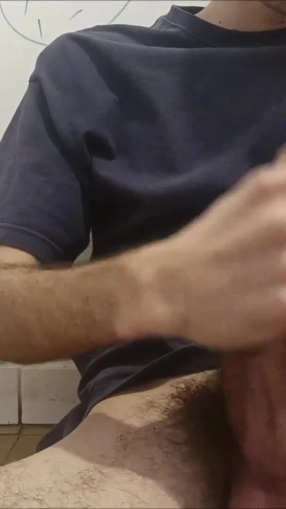 Memorable moment from "Guy with BIG DICK JERKS OFF"