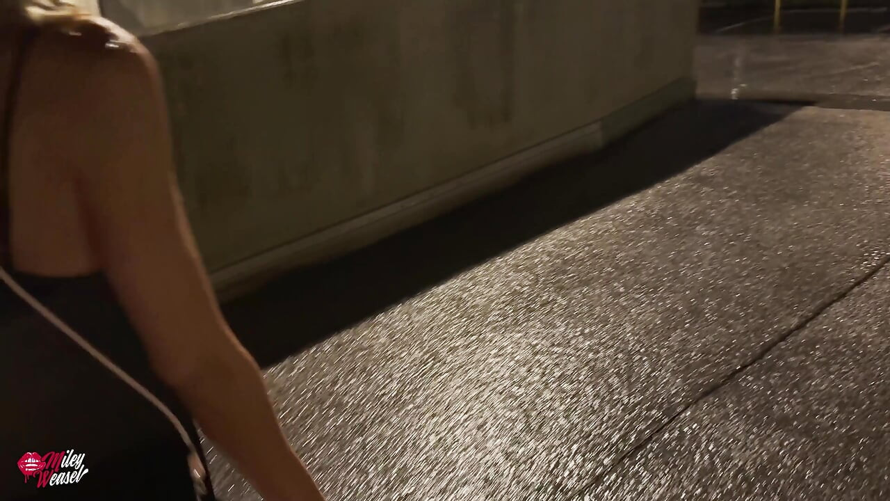 Blonde Slut Picked up at the Fair and Fucked in the Rain!!