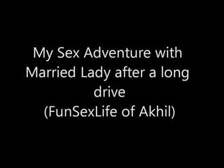 Sendo akhil - dirigindo com Nehu para fazer sexo