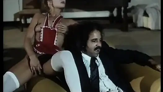 Wild vintage orgy with few hot MILFs