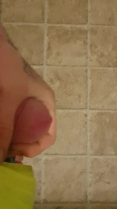 Cumming on the Toilet