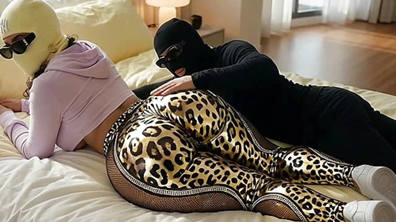 Petite Big Ass Girl Twerking in the Bedroom