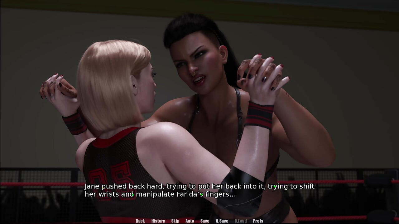 Going Over 11 Jane Went Into Ring with Farida and Could Not Handle Her