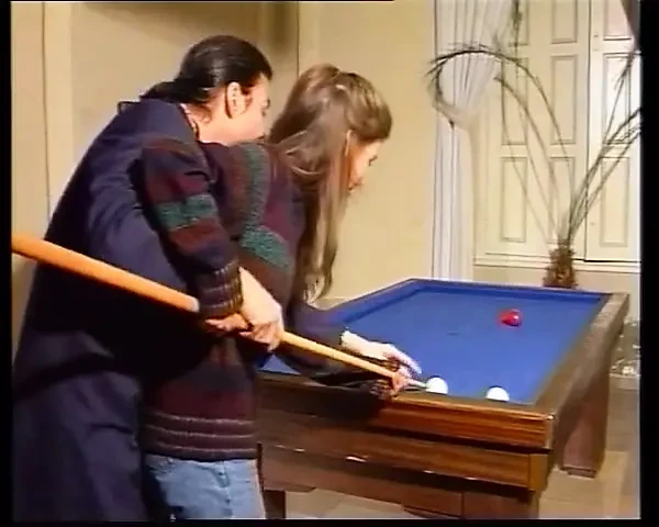 Stunning Babe From Germany Got Fucked on the Pool Table