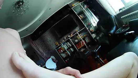 Playing VR But Couldn't Ignore My Cock - Distracted Amateur Sex POV