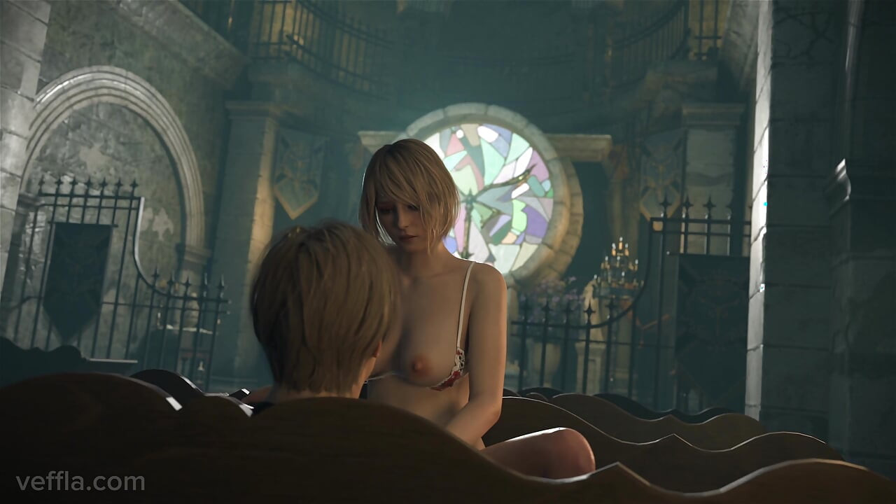 Ashley Graham's Wildest Resident Evil 4K Orgy - Leon, Ada, Claire & Ingrid All Fuck Hard