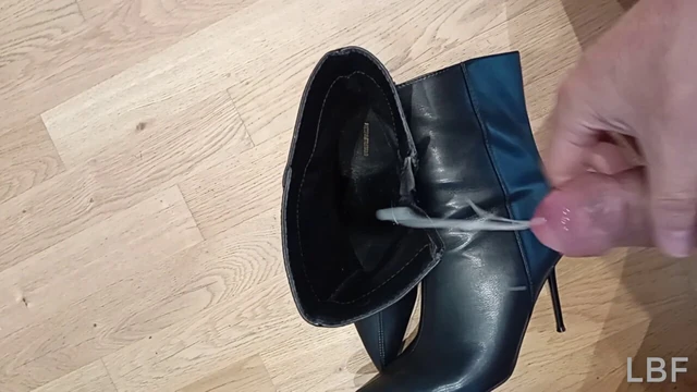 high-heeled ankle boots, German dirty talk