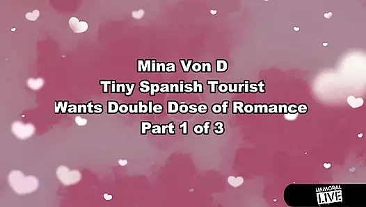 Mina Von D Petite Latina Threesome With Multiple Orgasms!