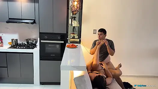 I help shy stepbrother.... It didn't go as planned!