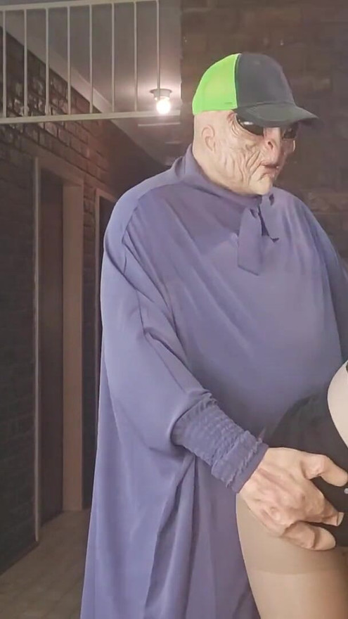Alien in the basement fucking my wife during the night | Clip 1