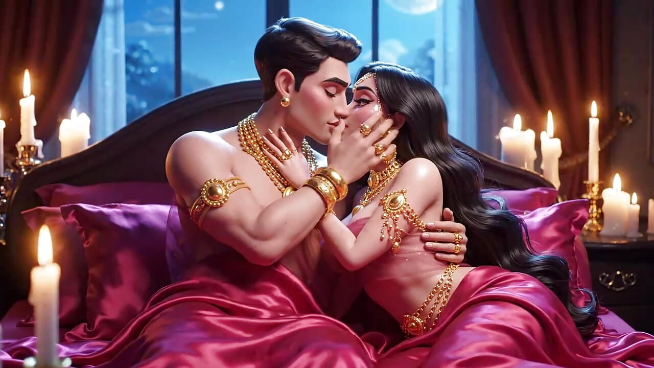 Shaadi Shuda Couple Ki Raat Bhar Ki Gandi Chudai