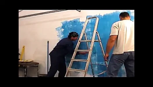 Double Penetration and Cumshot Inside the Ass for Beautiful Skinny MILF with Nice Tits