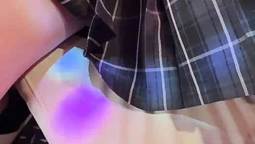 18 yaşındaki bir kızla simüle edilmiş bir SM oyun seansı yaşayın!