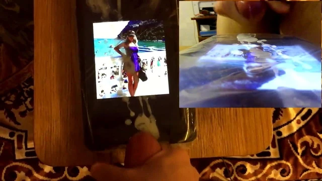 Second cum tribute for MarinaSL