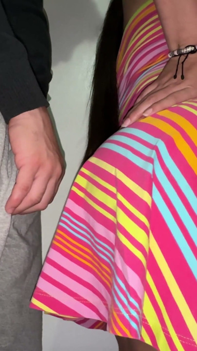 Strange Pervert Slides His Cock Into a Big-assed Woman