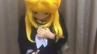kigurumi school uniform vibrating