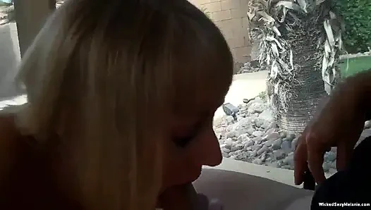 Wicked Sexy Melanie: Two Cocks for MILF