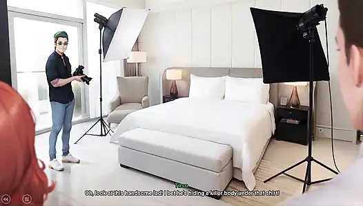 Animation MILF Gives the Newcomer Guy a Gentle, Passionate Hotel Welcome