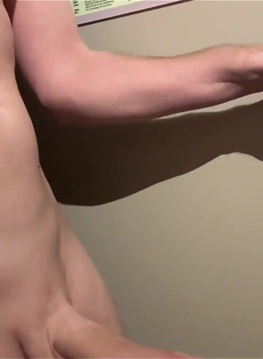 Super Nervous Jerk off at My Hotelrooms Door!