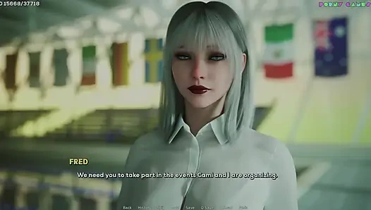 Shadows of Desire by Shamandev - College Cosplay Event, Classroom Masturbation 61