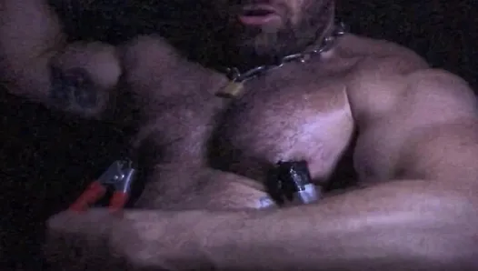 Hairy Hunk Pig - Nipple Torture Compilation