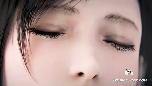 Нежная ласка превращается в глубокие толчки и сливочная кульминация