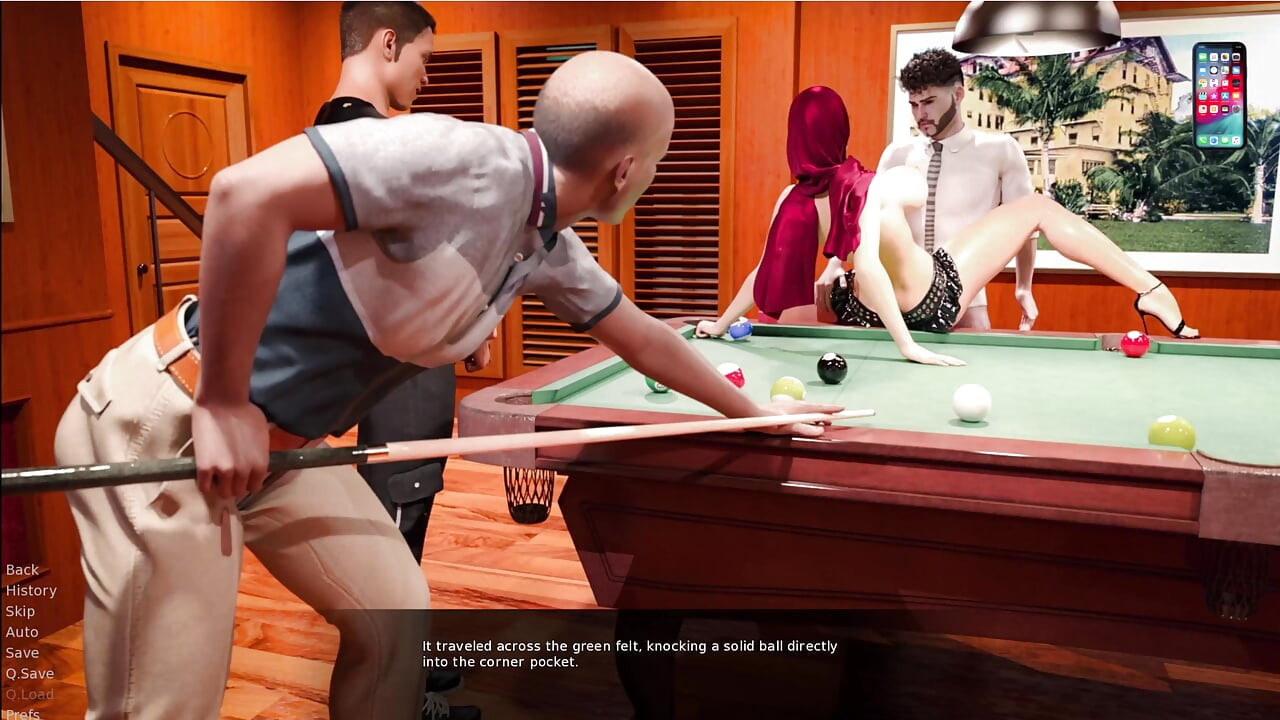 Esra in Istanbul 8 Esra Is Playing Pool and Its Getting Very Hot