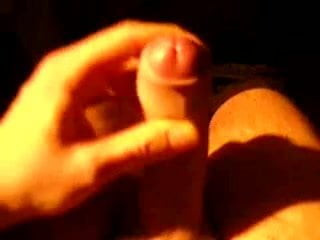 uncut cum moan