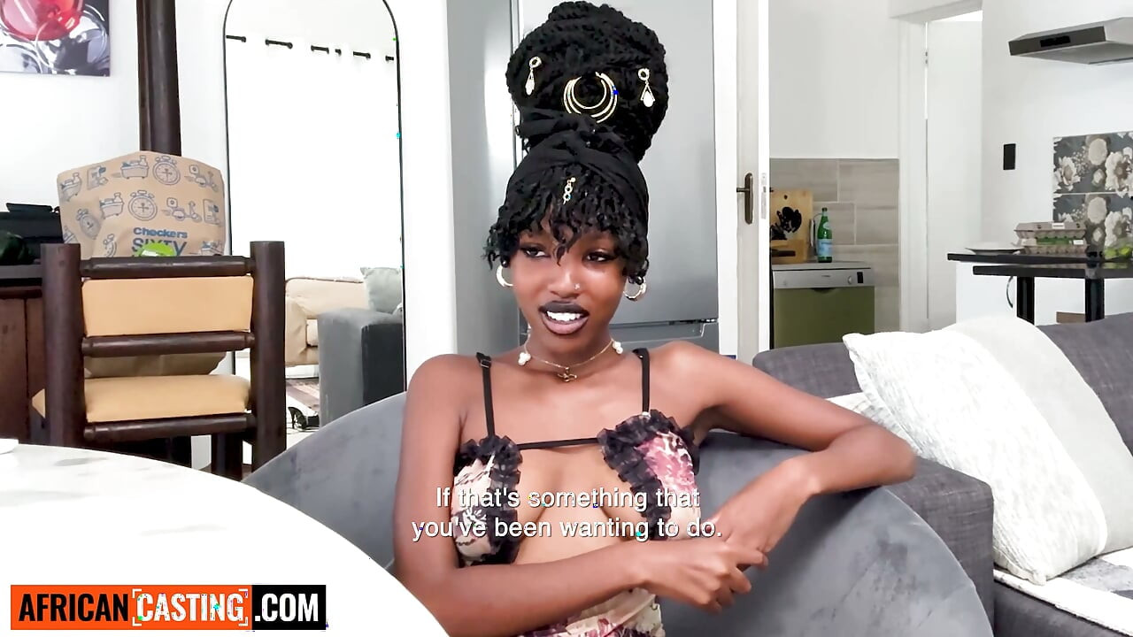 This BIG TITS EBONY TEEN swore she was faithful to her BOYFRIEND... then let me stretch her raw