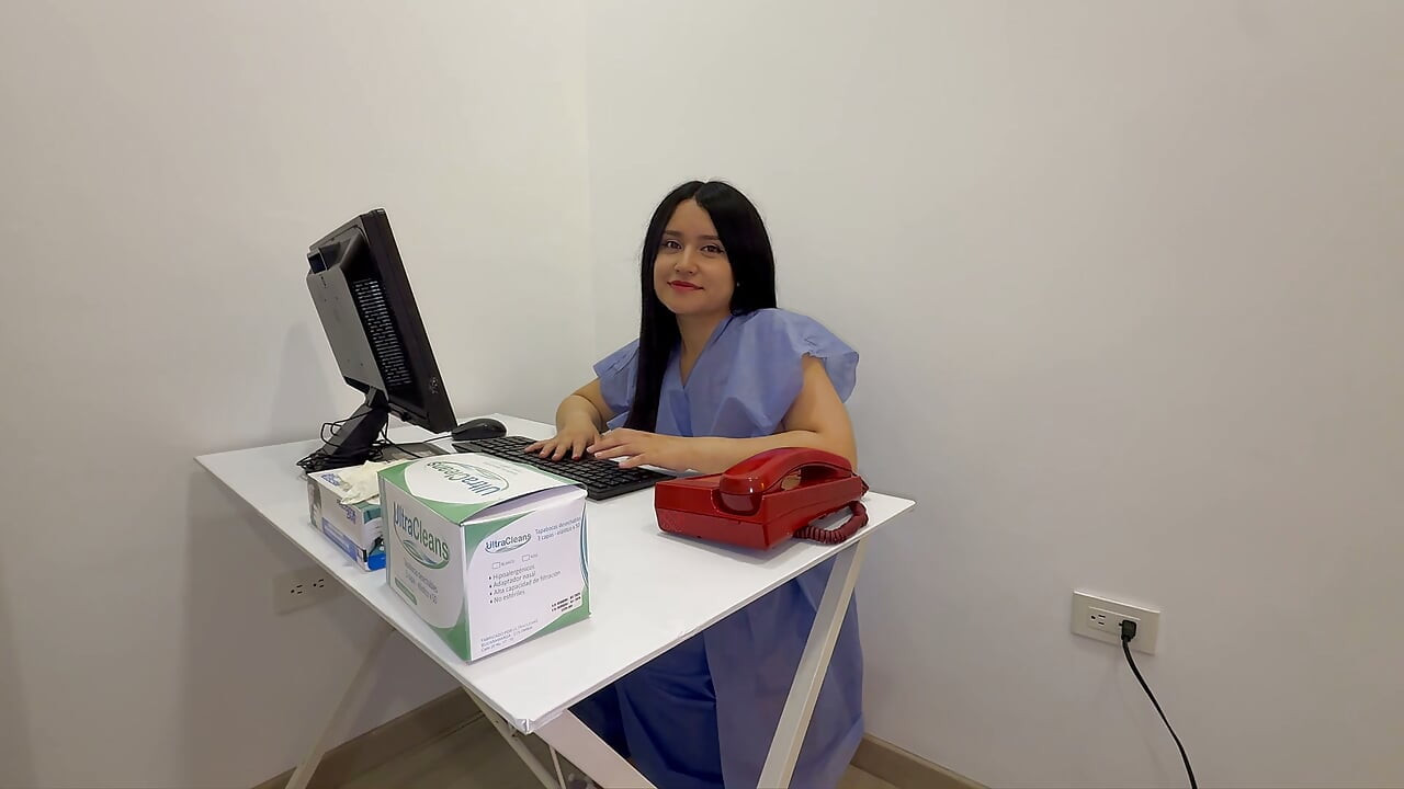 Horny doctor fucks her patient in the hospital... in the middle of a doctor's appointment