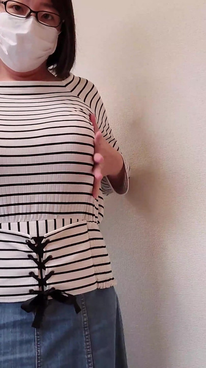 A Married Woman Masturbating in Front of a Mirror in a Nasty Way
