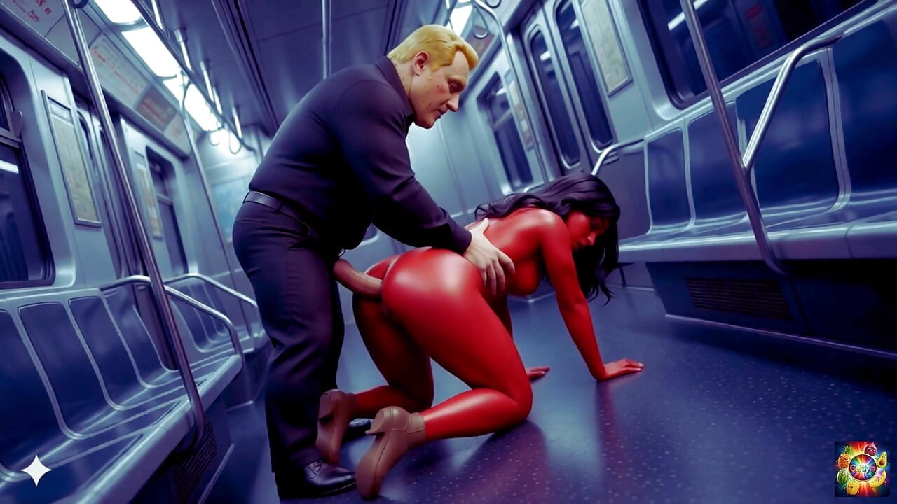Dragoste secretă la metrou - AI Hentai ASMR
