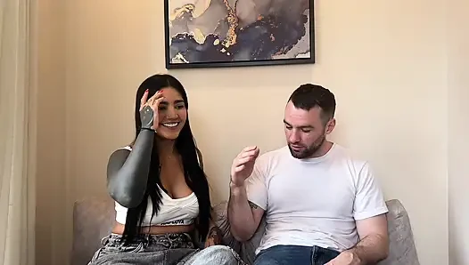 Behind the Scenes with Tatted Big Booty Latina, La Rola