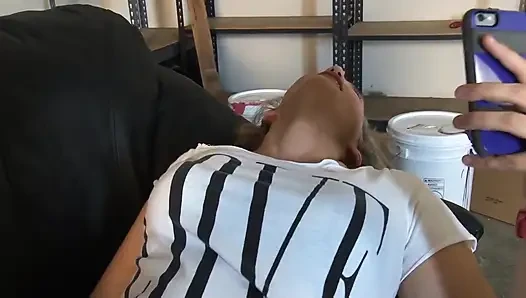 Mia Vallis and lesbian friend eat each other out