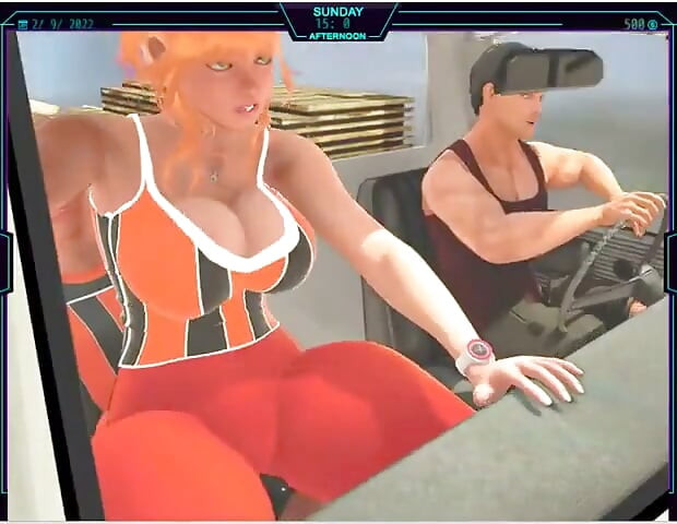 My Newlife Revamp - Gameplay - Roleplay - Big Ass Stepmom Sitting on Stepson Lap, Getting Massage and Teased by Stepdaughter
