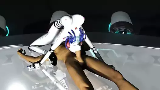 Sexe en 3D avec un robot