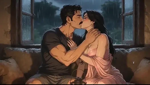 Barsaat Ki Raat Mein Padosi Ne Akeli Padosan Ko Tarpa Diya