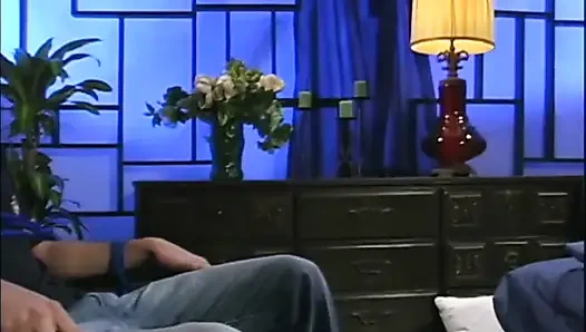 Huge black cock in sexy blonde pussy cum in mouth