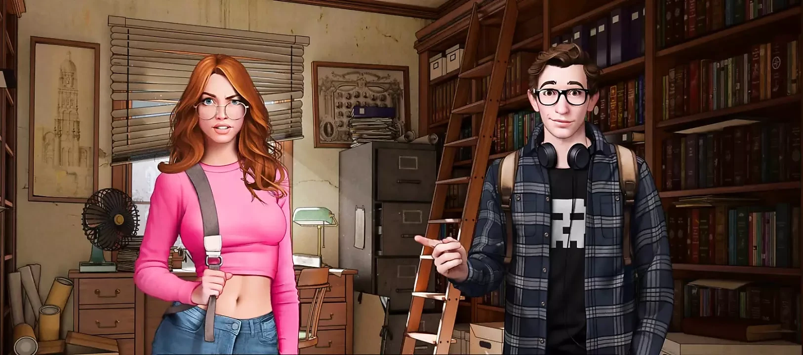 Lust Campus - Μέρος 23 - το αρχείο, μυστικό μέρος μας από Misskitty2k